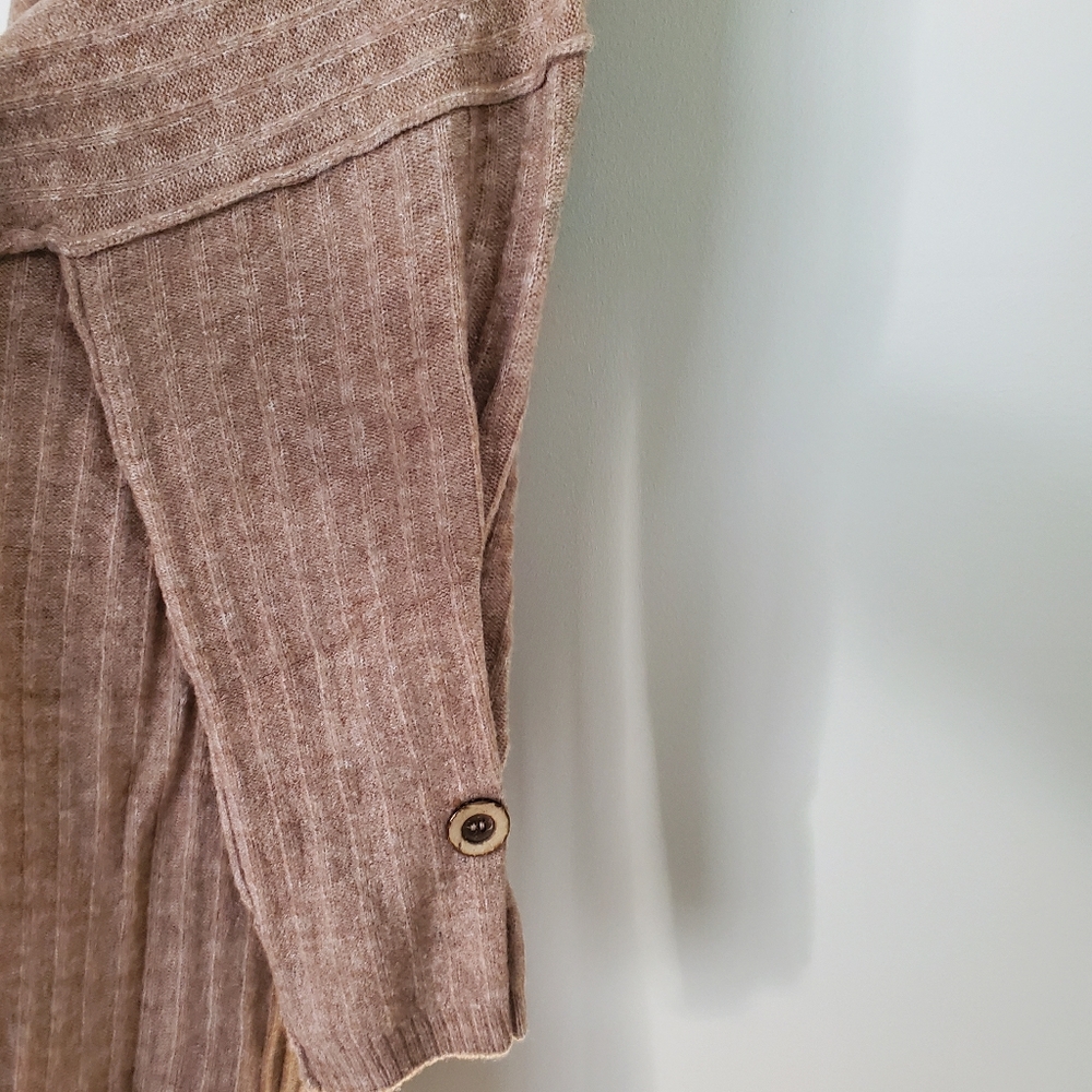 Free People Around the Clock Tunic Sweaters Tan - Picture 6 of 10